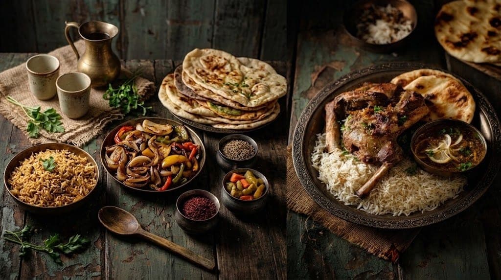 Delicious food platter